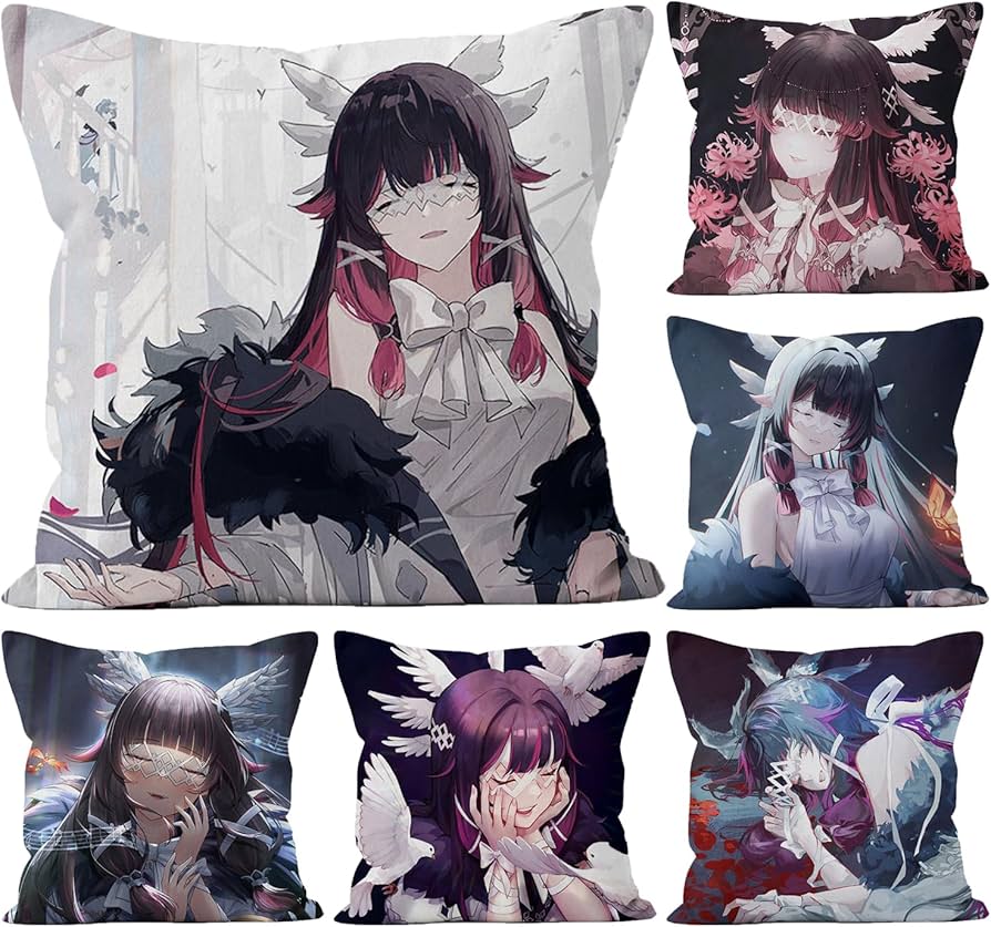 Amazon.co.jp: 原神 グッズ 抱き枕 コロンビーナ 少女 クッション 抱き